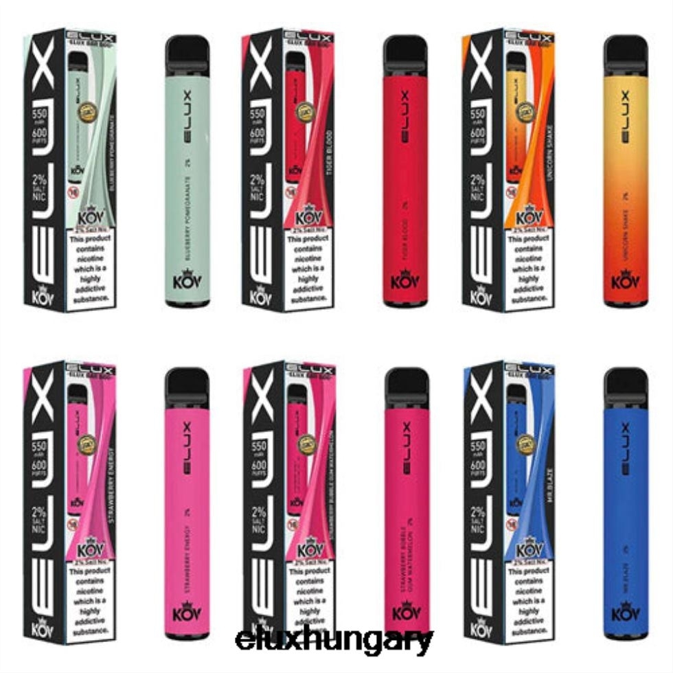 Elux Bar örökölt sorozatú eldobható vape 6F4RD10 citromos rybna - Elux Shop