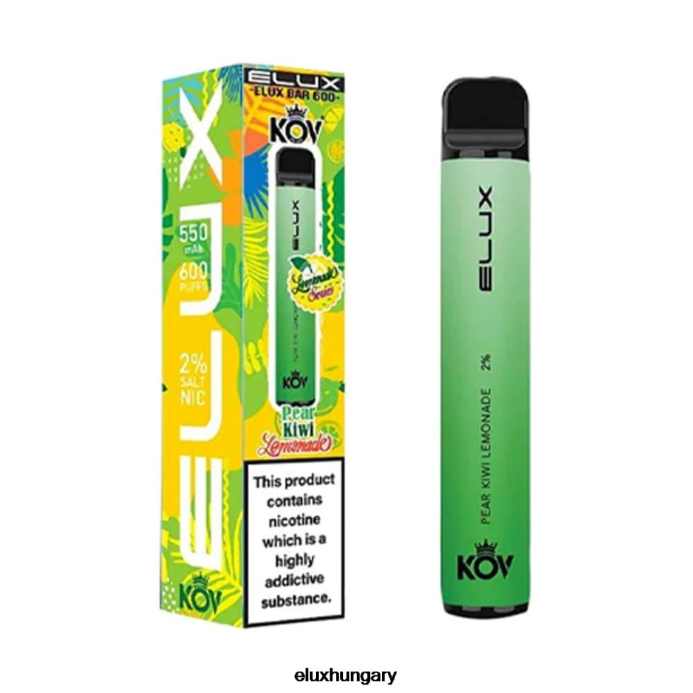 Elux Bar limonádé sorozat eldobható vape 6F4RD79 körte kivi limonádé - Elux Price Hungary