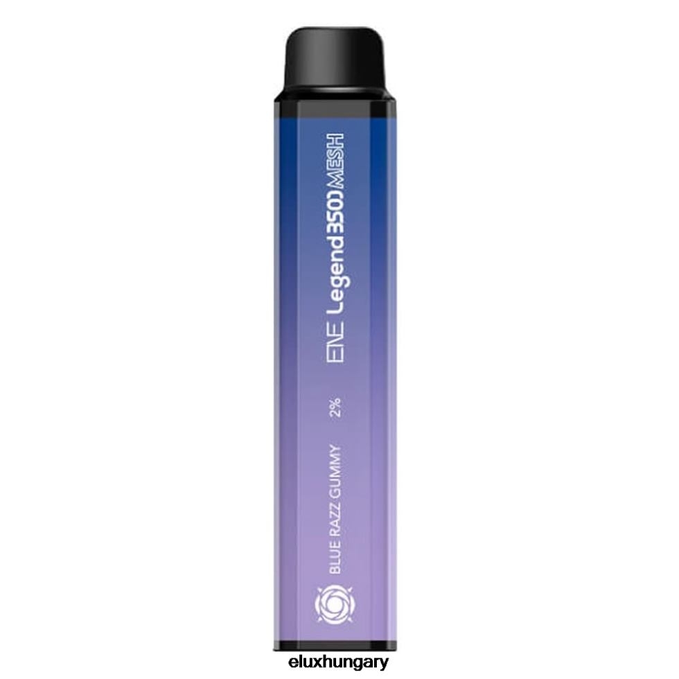 Elux ENE Legend 3500 mesh eldobható vape 6F4RD143 kék razz gumiszerű - Elux Vape Review