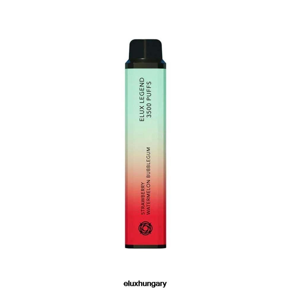 Elux Legend 3500 fújás eldobható vape 6F4RD83 epres görögdinnye rágógumi - Elux Vape Review