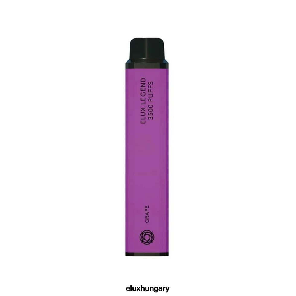 Elux Legend 3500 fújás eldobható vape 6F4RD86 szőlő - Elux Vape Hungary