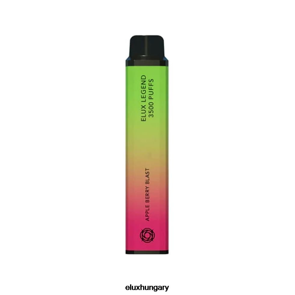 Elux Legend 3500 fújás eldobható vape 6F4RD89 almabogyó robbanás - Elux Price Hungary