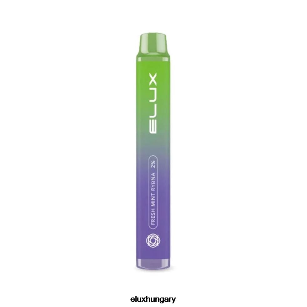 Elux Legend mini eldobható vape 6F4RD33 friss menta rybna - Elux Vape Review