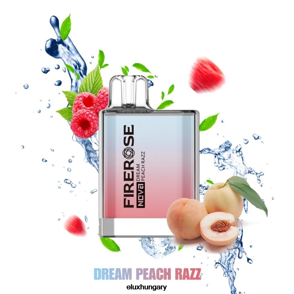 Elux Firerose Nova 600 fújás eldobható vape 6F4RD112 álom barack razz - Elux Vape Near Me