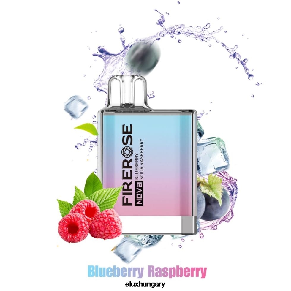 Elux Firerose Nova 600 fújás eldobható vape 6F4RD22 áfonyás savanyú málna - Elux Vape Near Me