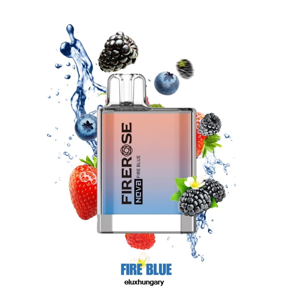 Elux Firerose Nova 600 fújás eldobható vape 6F4RD26 tűzkék - Elux Vape Hungary