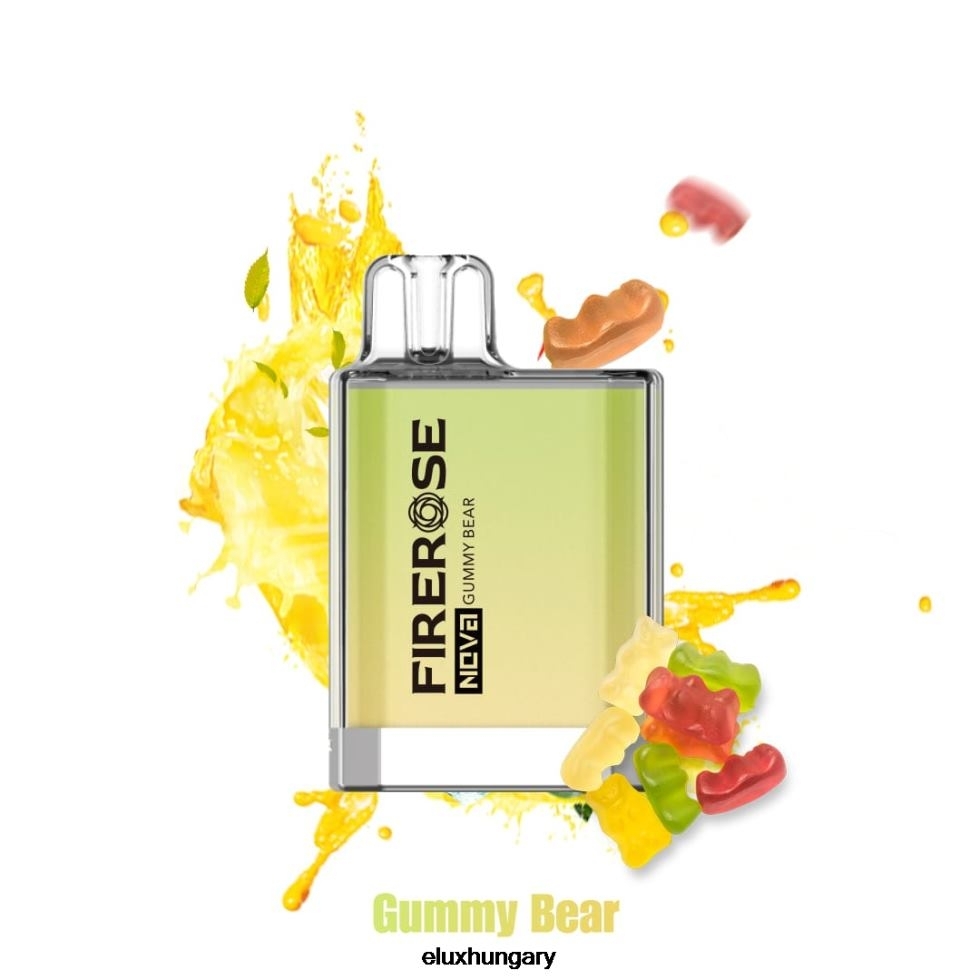 Elux Firerose Nova 600 fújás eldobható vape 6F4RD27 Gumimaci - Elux Vape Company