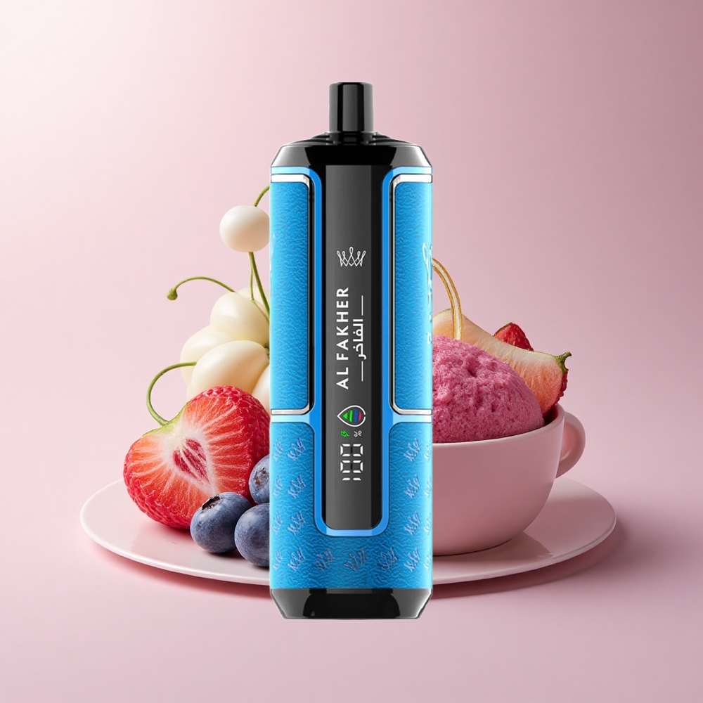 Al Fakher Crown Bar 15K Hypermax 22ml 600mAh DTL Kékáfonya Rágó