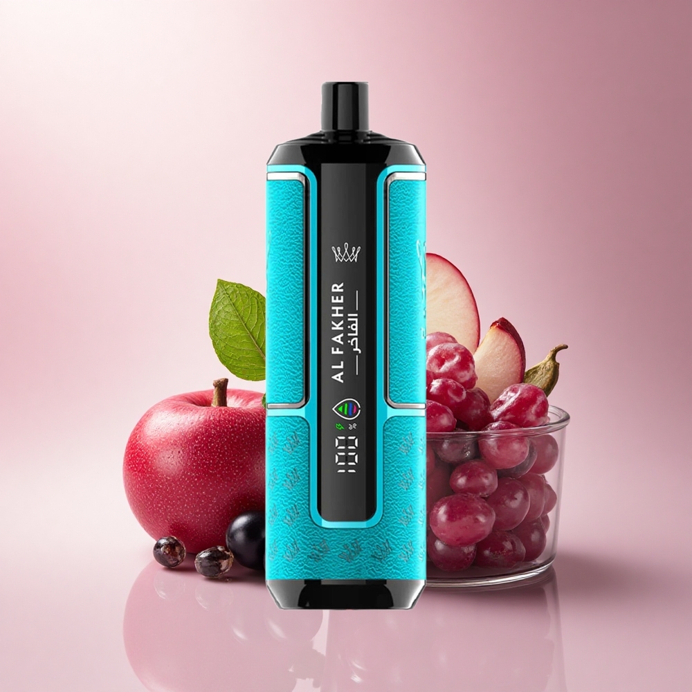 Al Fakher Crown Bar 15K Hypermax Eldobható Vape Készlet Ribizli Menta