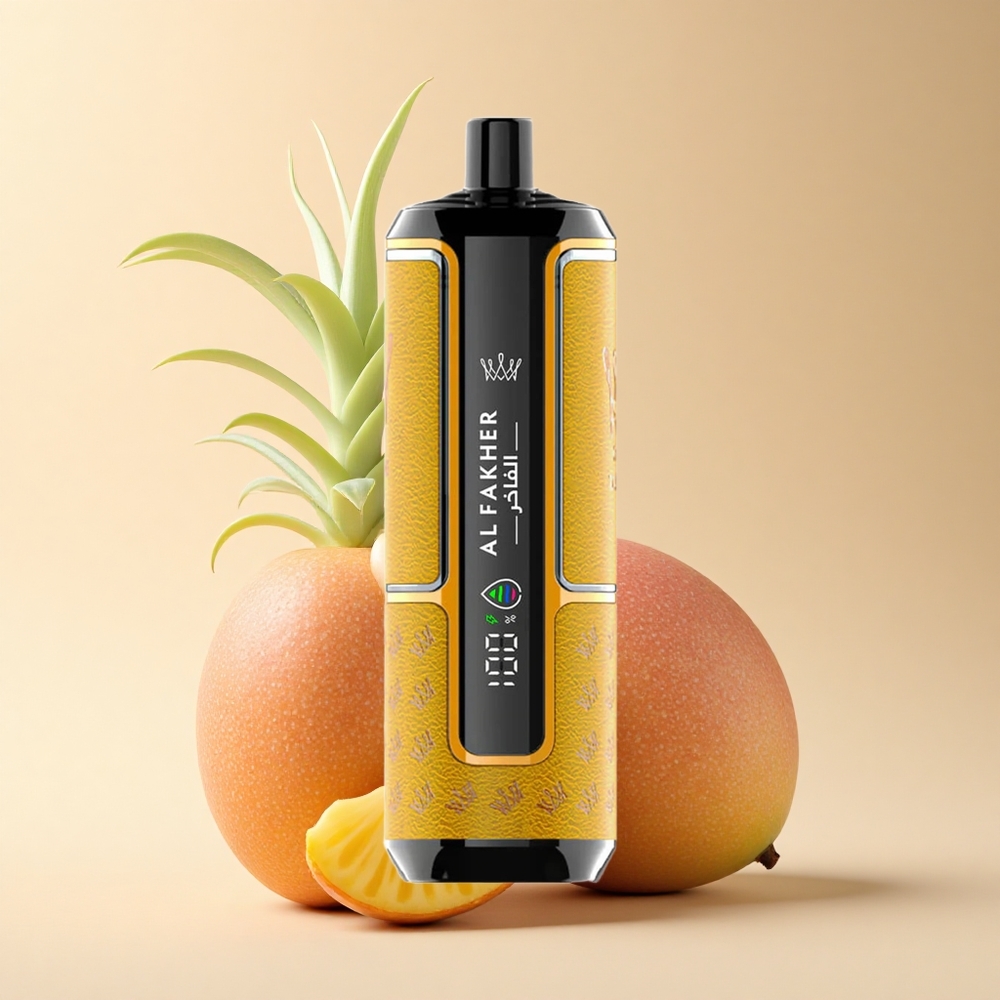 Al Fakher Crown Bar 15K Hypermax Eldobható Vape Mango-Ananász