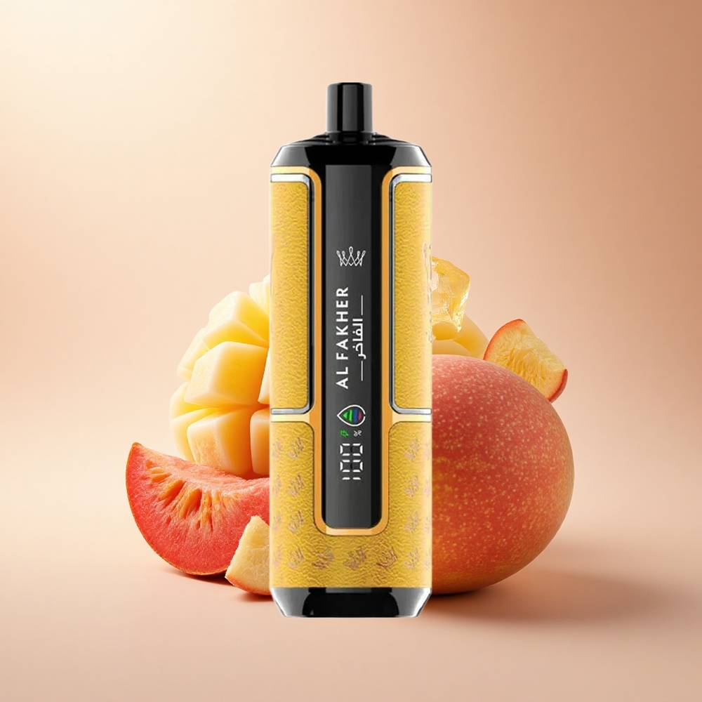 Al Fakher Crown Bar 15K Hypermax Hordókapacitású Kompakt Type-C Mango Jég