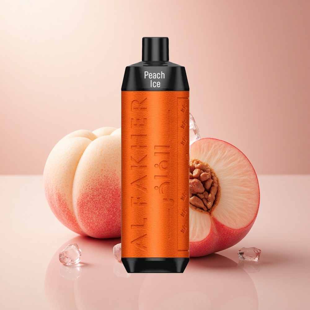 Al Fakher Crown Bar 8000 Crystal Egyszerhasználatos Vape 600mAh 18ml Őszibarack Jég Al Fakher Crown Bar 8000 Crystal Egyszerhasználatos Vape 600mAh 18ml Őszibarack Jég