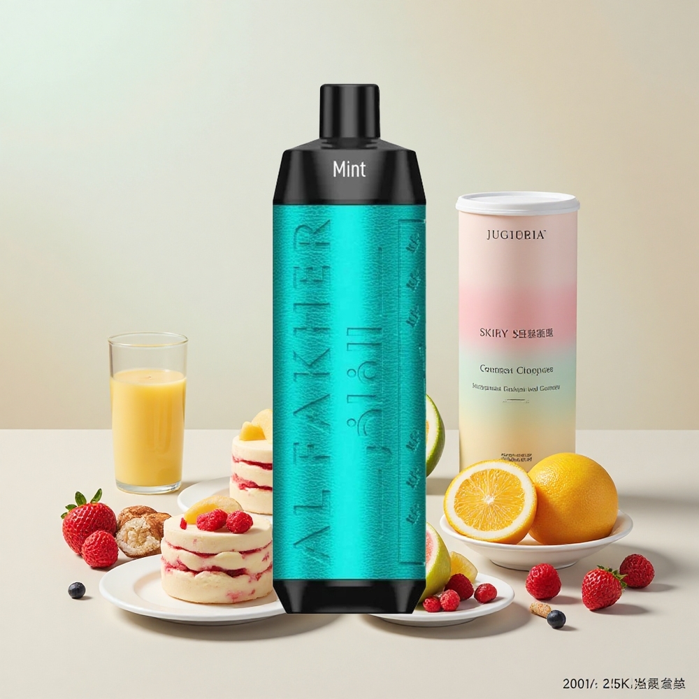 Al Fakher Crown Bar 8000 Crystal Egyszeri Használatos Vape Menta
