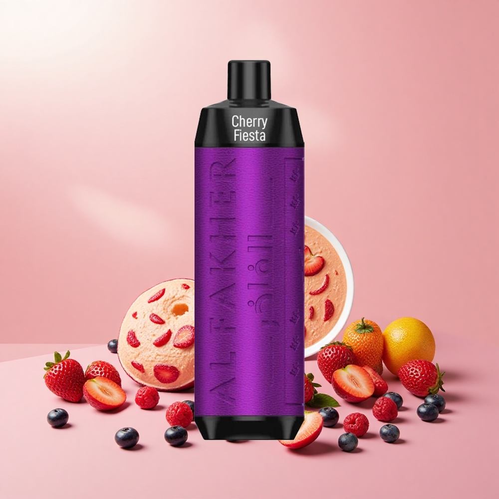 Al Fakher Crown Bar 8000 Crystal Egyszeri Vape Csereszne Fesztivál