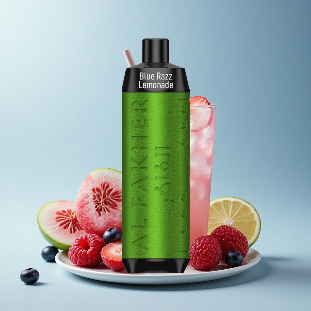 Al Fakher Crown Bar 8000 Crystal USB-C 18ml 5mg Kék Málna Limonádé Al Fakher Crown Bar 8000 Crystal USB-C 18ml 5mg Kék Málna Limonádé