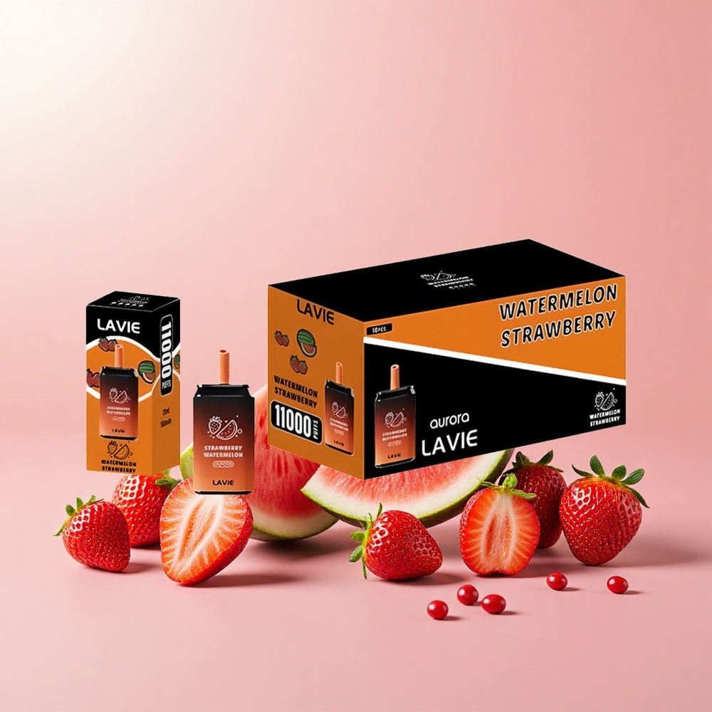 LAVIE Aurora 11000 Puff Típus C Tölthető 22ML Eper-Görögdinnye