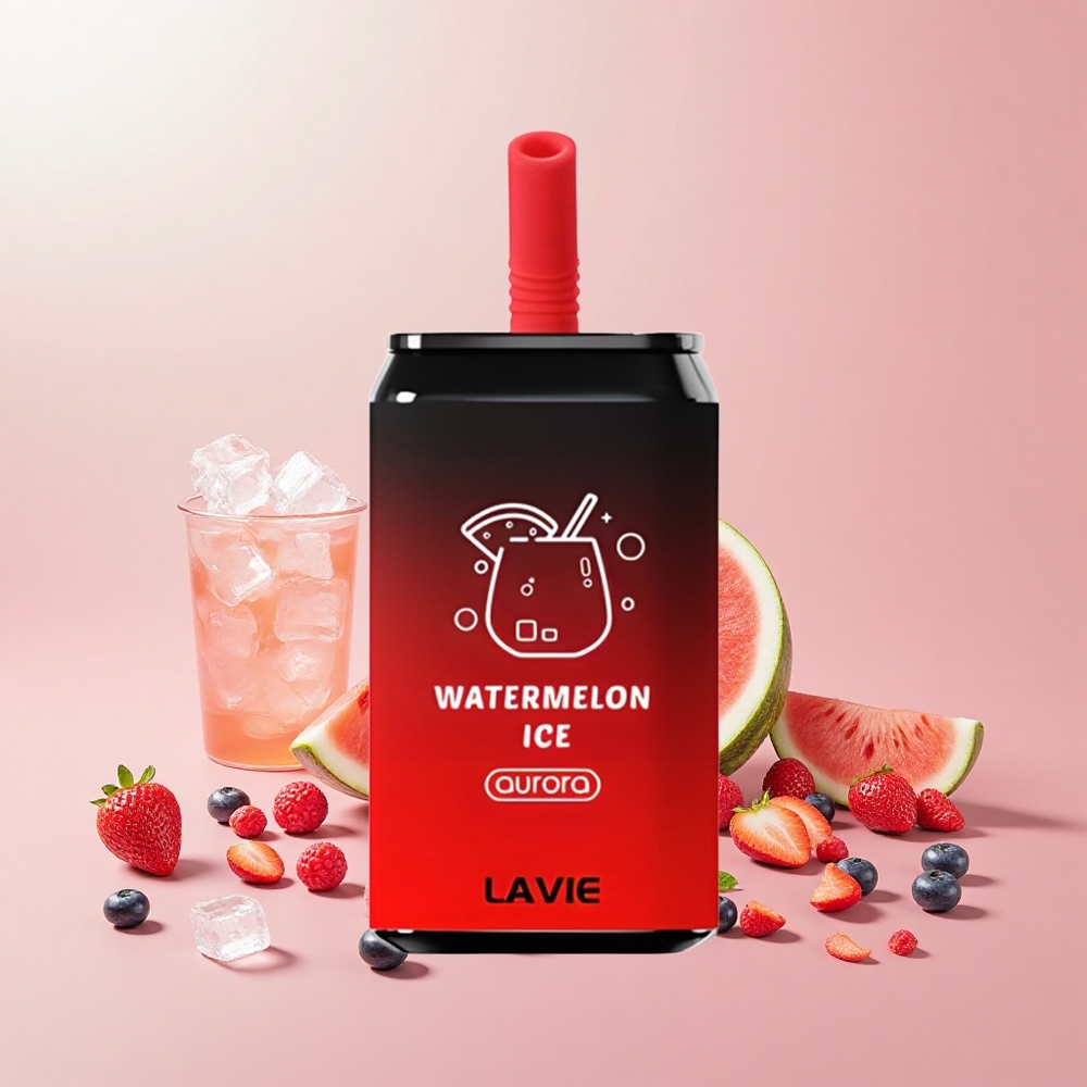 LAVIE Aurora 11000 Puff Típus C Újratölthető Görögdinnye Jég