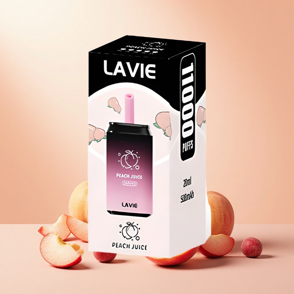 LAVIE Aurora 11000 Puffs Típus C Töltő 22ML Barack Lé