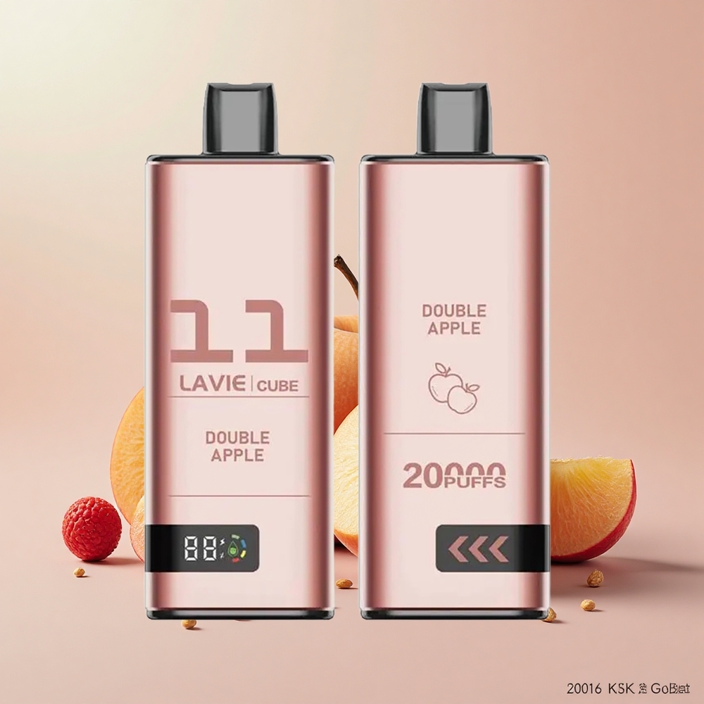 LAVIE Cube 20000 Füst 28ML 600mAh Kettős Alma