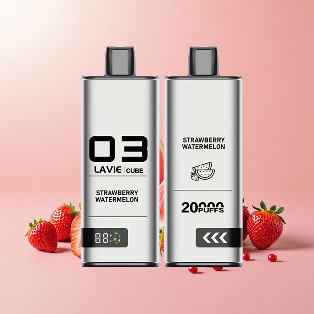 LAVIE Cube 20000 Puff Típus C 28ML Eper Dinnye Eldobható E-cigaretta