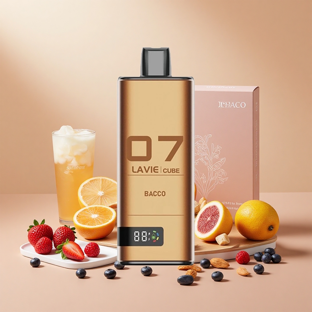 LAVIE Cube 20000 Puff Típus C 28ML Só Nikotin 5% Bacco