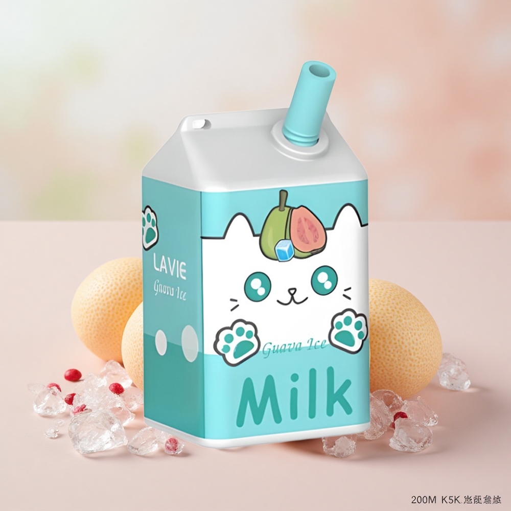 LAVIE Milk 7000 Puff 16ML 5% Típus C Guava Jég