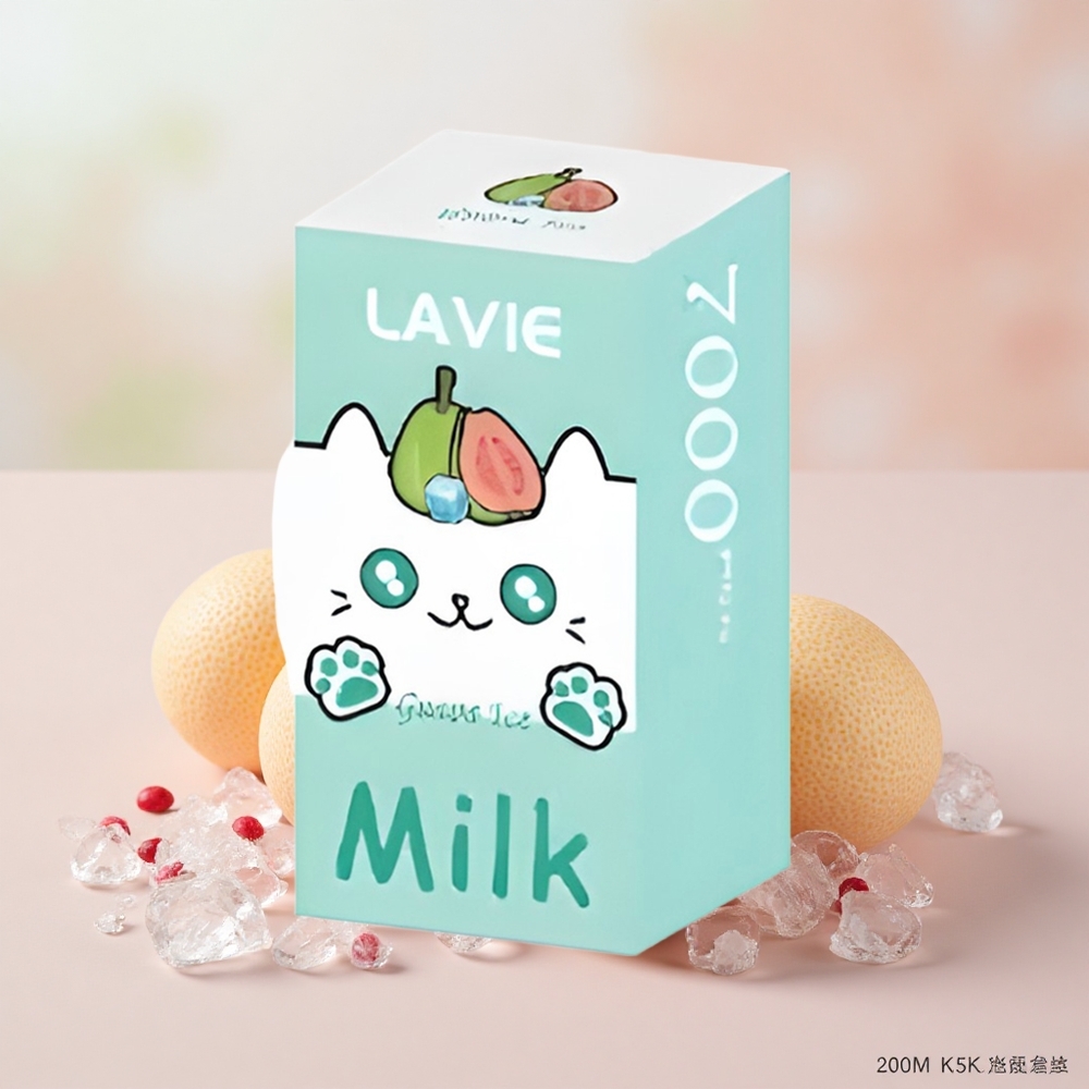 LAVIE Milk 7000 Puff 16ML 5% Típus C Guava Jég