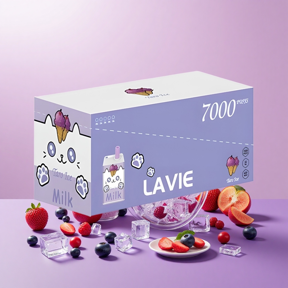 LAVIE Milk 7000 Puff Típus C Tölthető 16ML Jég Szőlő