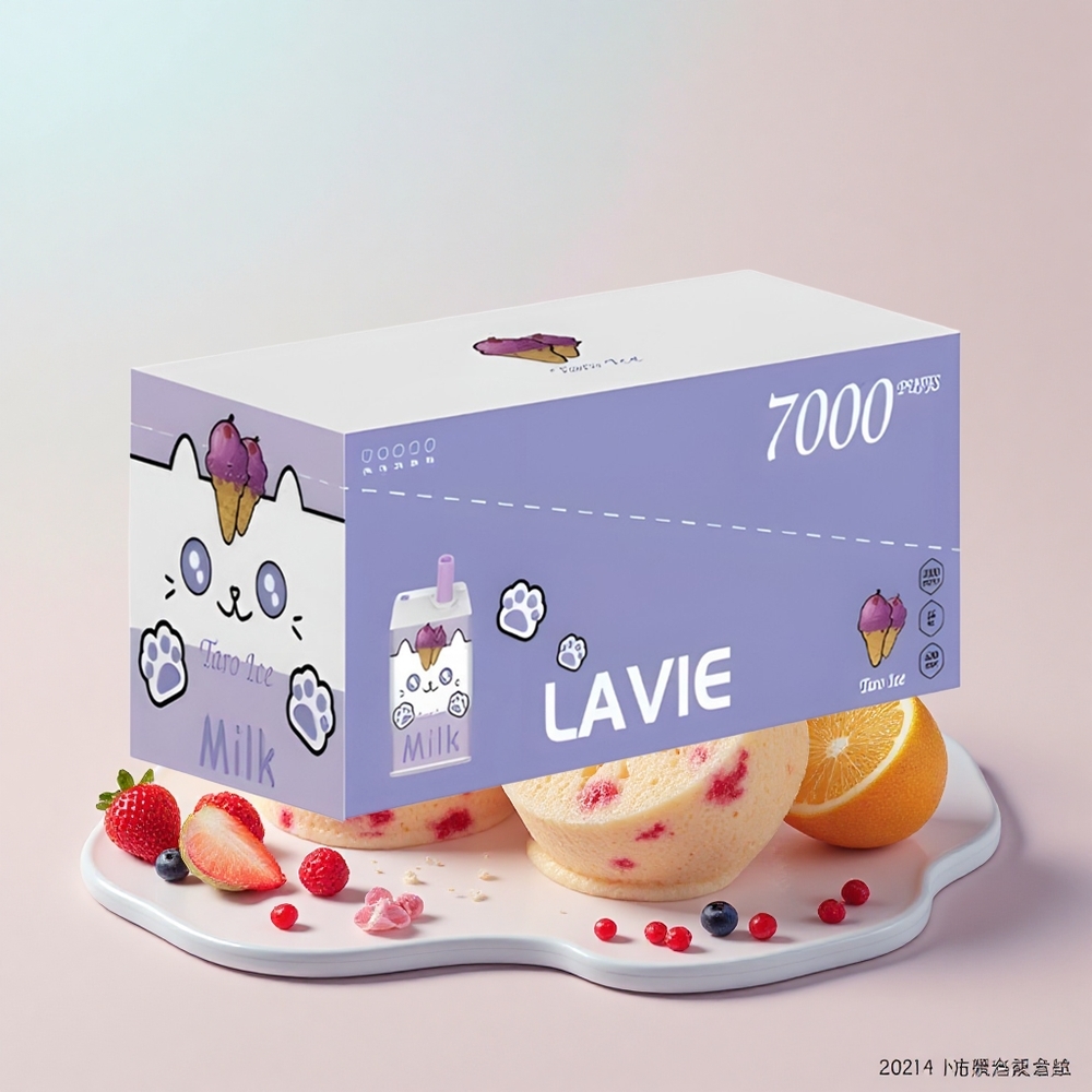 LAVIE Milk 7000 Puff Type C 16ML Táró Jég