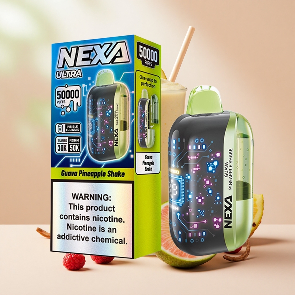 NEXA Ultra 50000 Száj 20ml 800mAh 5% Guava Ananász Shake
