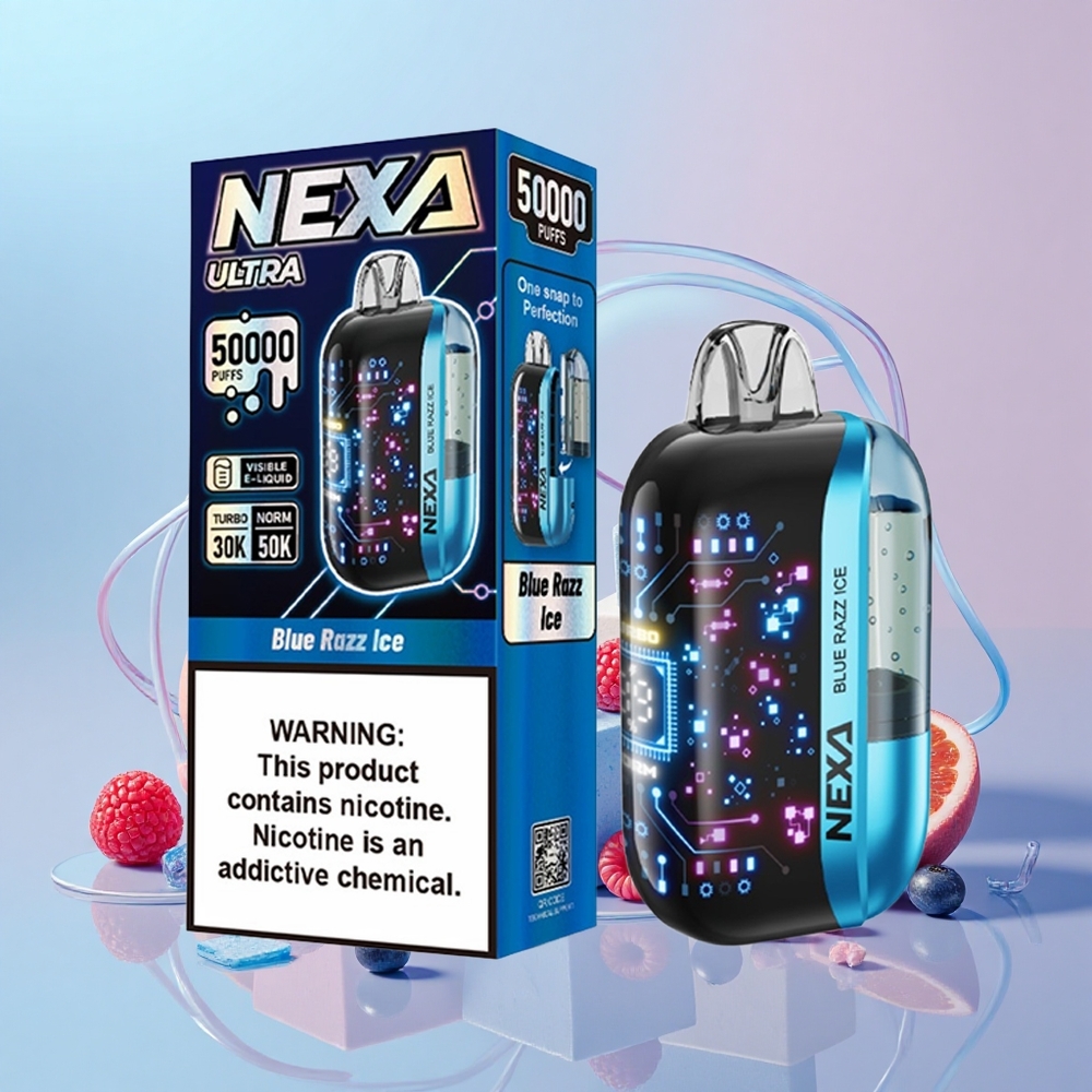 NEXA Ultra 50K 20ml 800mAh 5% Kékes Málna Jég