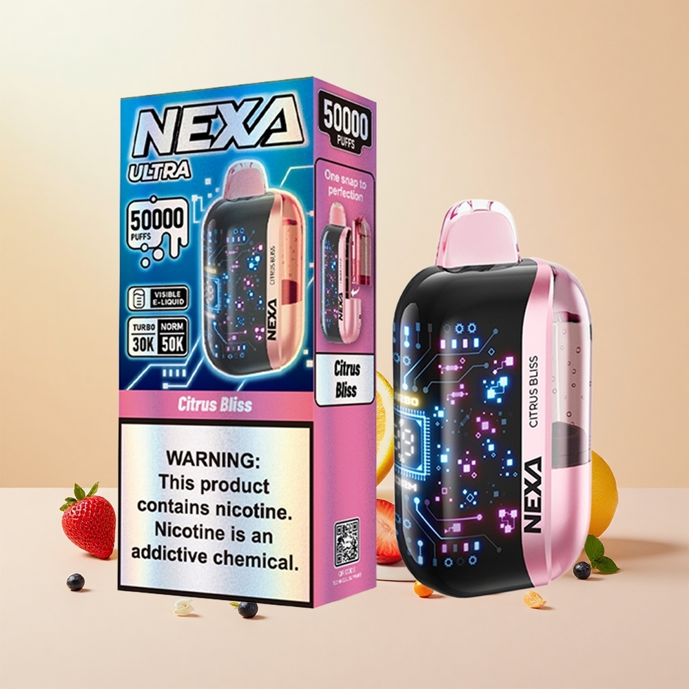 NEXA Ultra 50K 20ml 800mAh 5% Mesh Citrom Élvezet