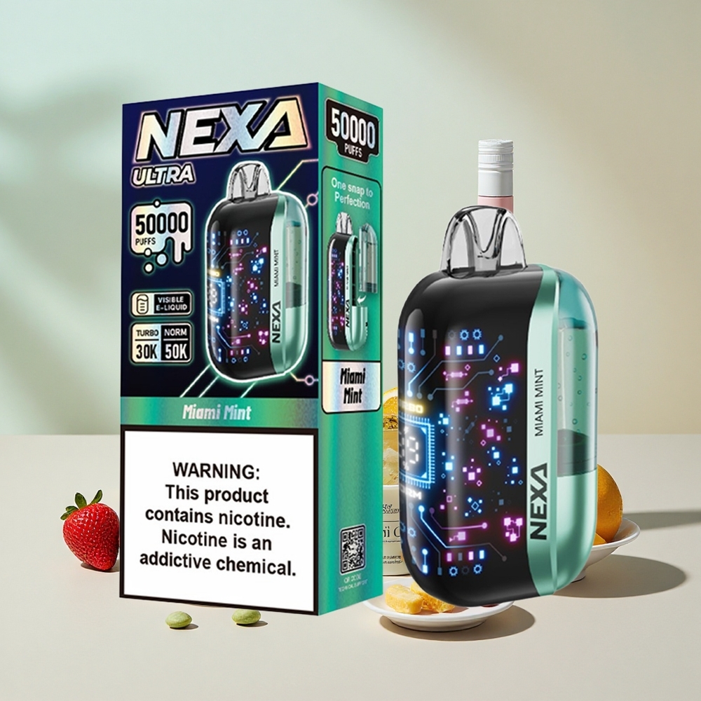 NEXA Ultra 50K 20ml 800mAh 5% Mesh Miami Menta