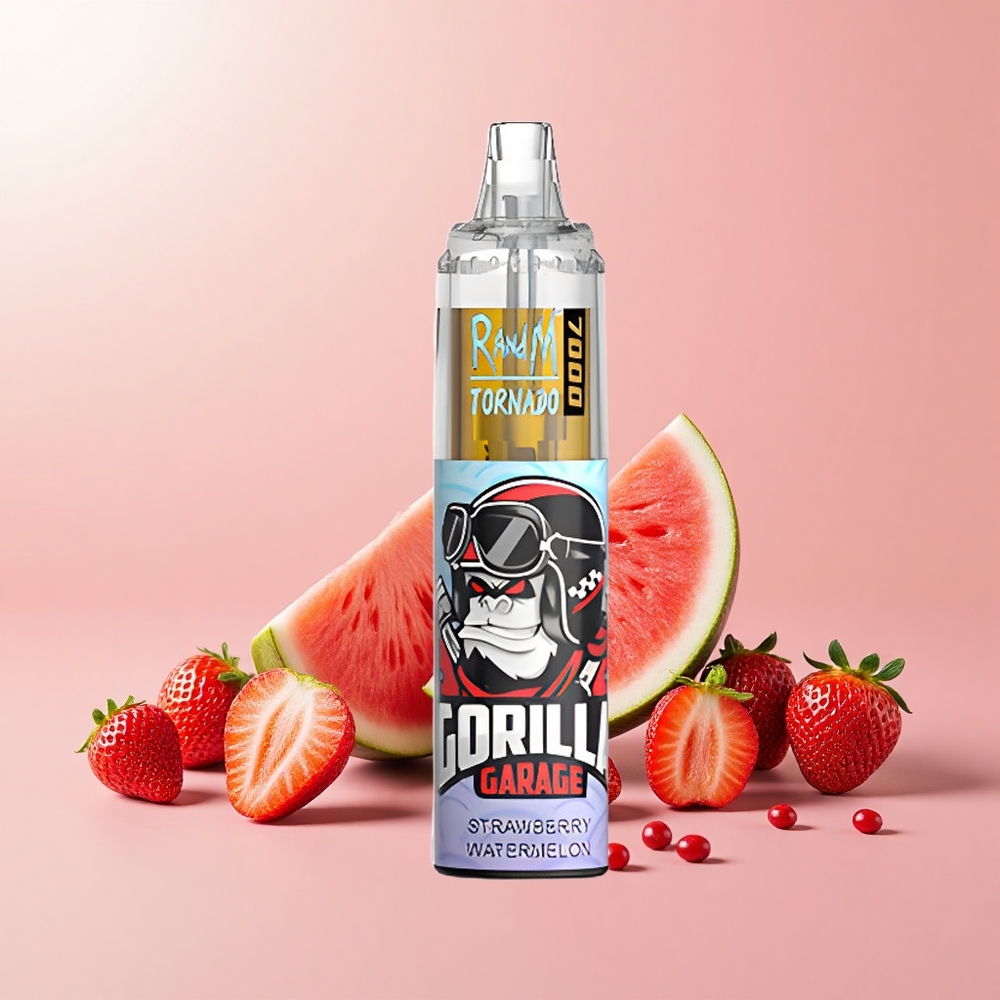 RandM Fumot Tornado 7000 Mesh Coil 14ML E-liquid 850MAH Eper Dinnye