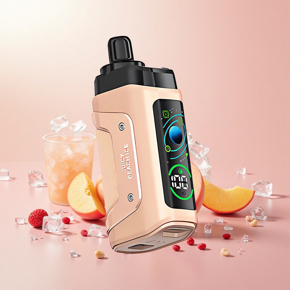 Razz Bar 45000 Puff Mesh Coil Type-C Jéghideg Lédús Őszibarack