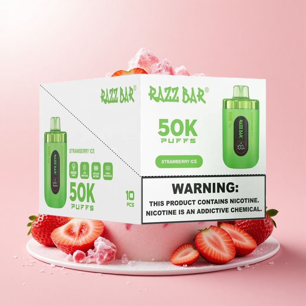 Razz Bar 50K Epe Mesh Coil 2% Nikotin Eper Jég