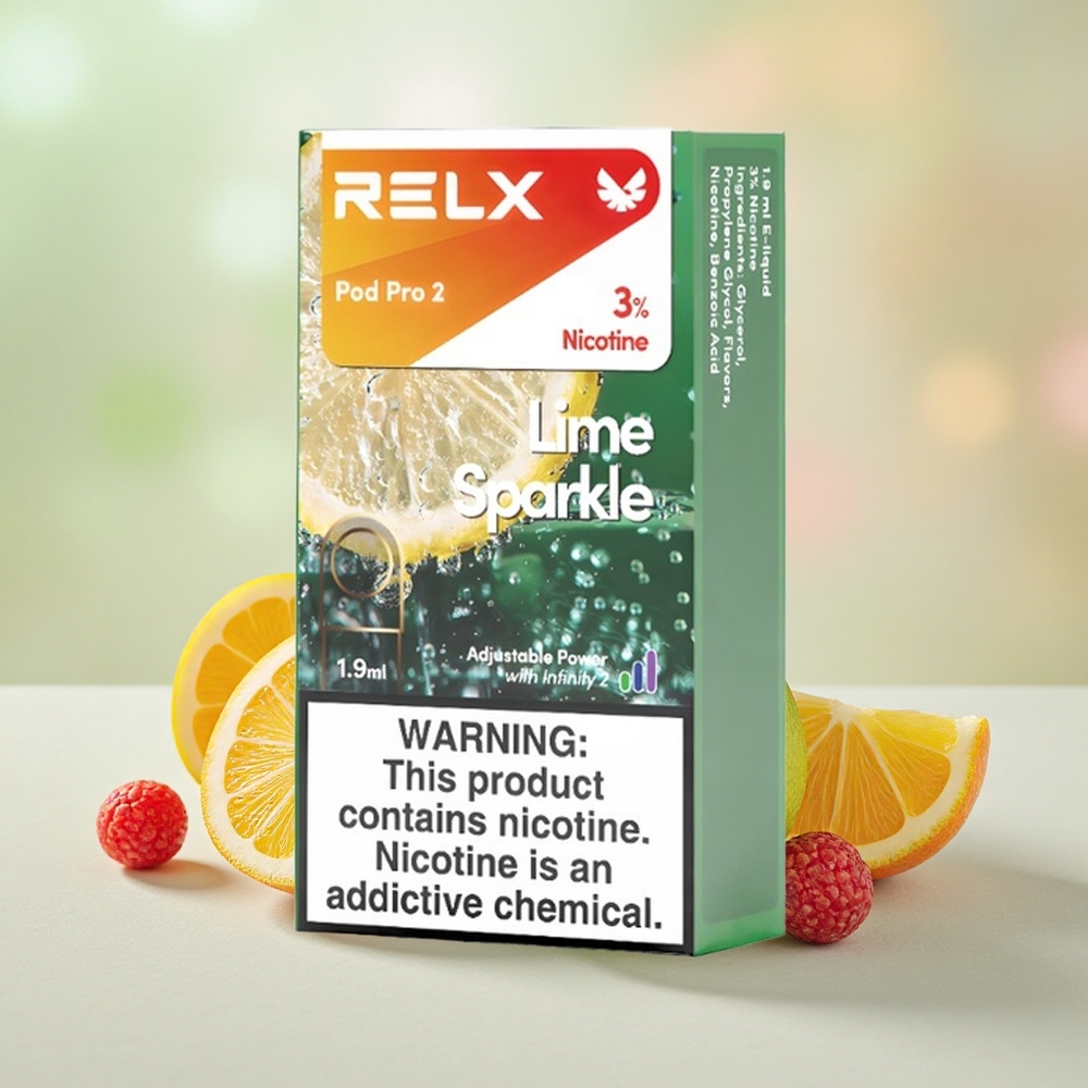 Relx Pod Pro 2 600 Füst 1.9ml 3 Mód Citromsárga Szikra
