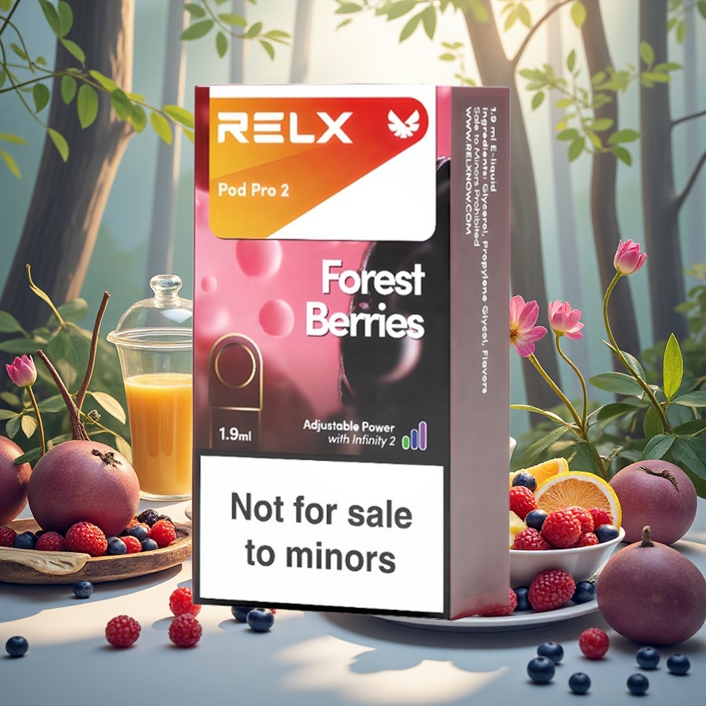 Relx Pod Pro 2 600 Füst 1.9ml 3 Mód Erdői Bogyók