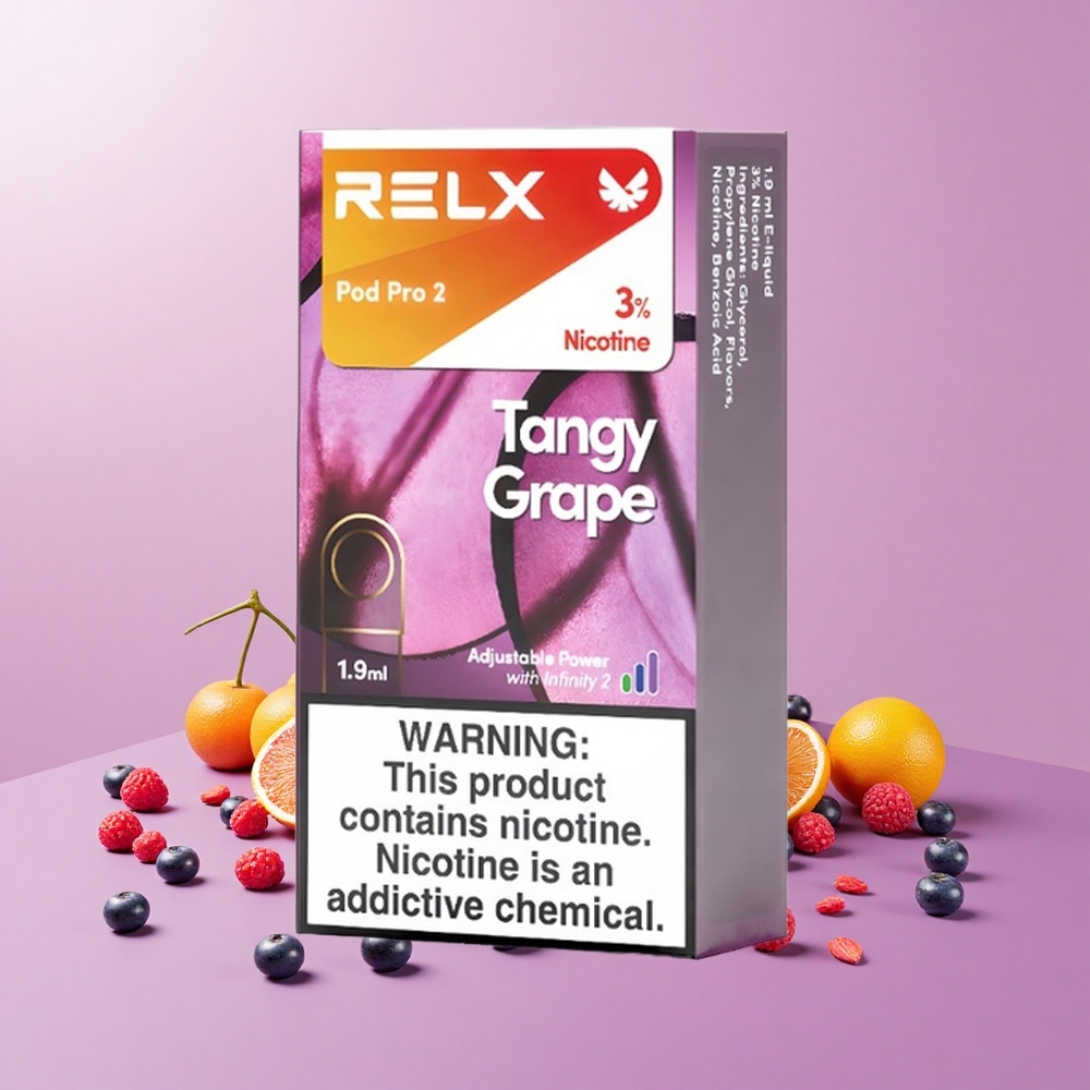 Relx Pod Pro 2 600 Füst 1.9ml 3 Mód Fanyar Szőlő