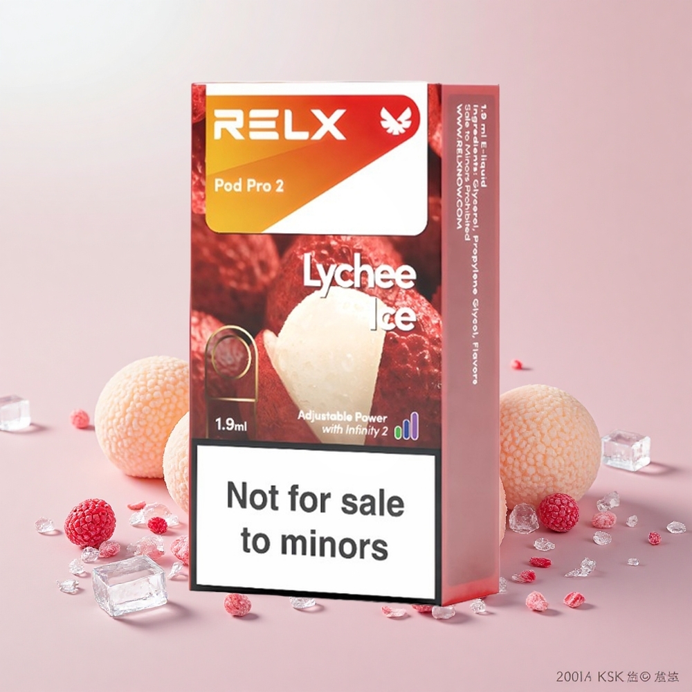 Relx Pod Pro 2 600 Füst 1.9ml 3 Mód Lychee Jég