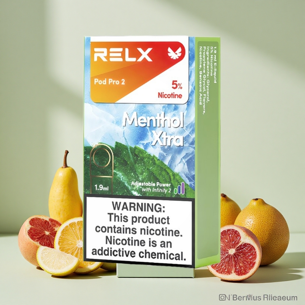 Relx Pod Pro 2 600 Füst 1.9ml 3 Mód Mentol Xtra