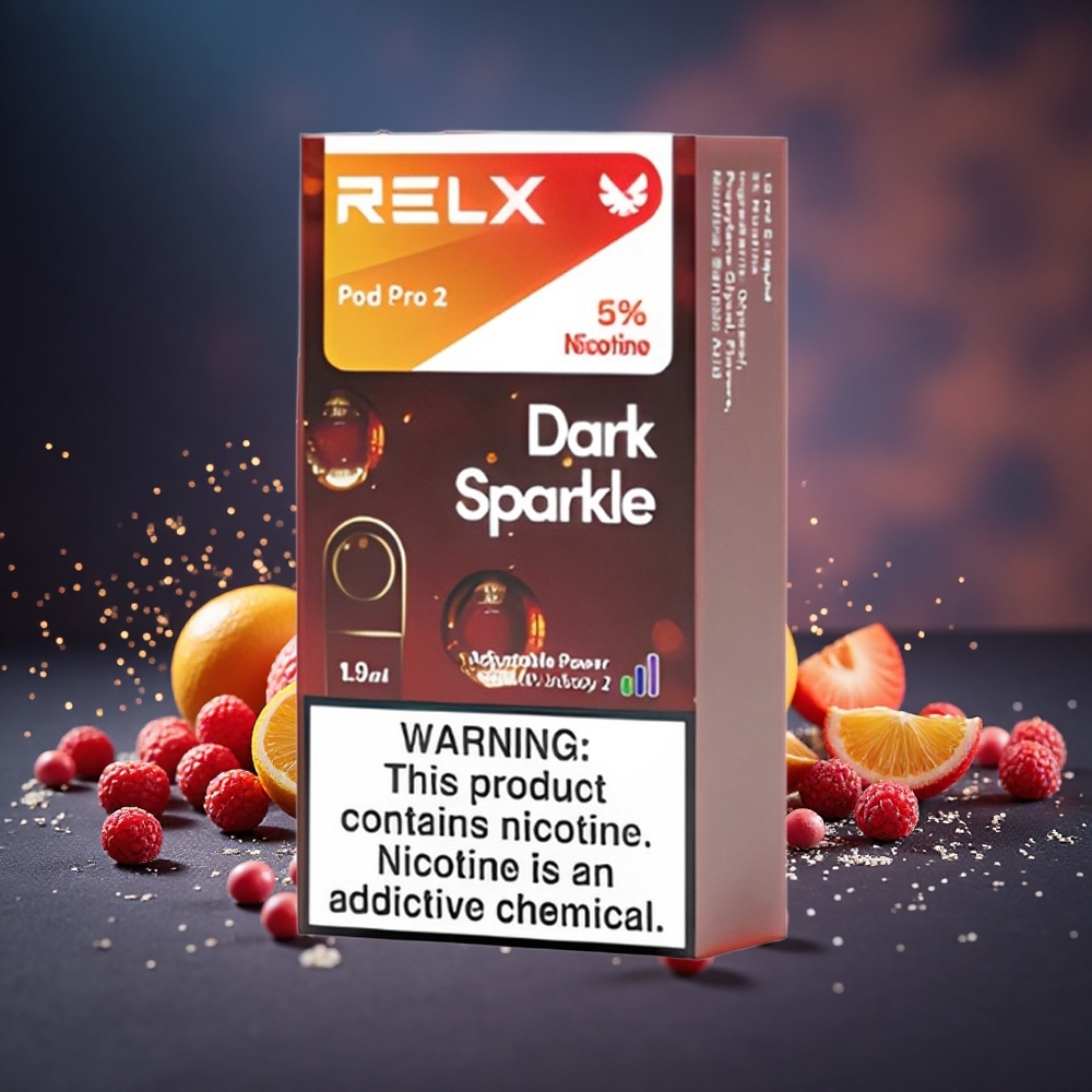 Relx Pod Pro 2 600 Füst 1.9ml 3 Mód Sötét Csillám