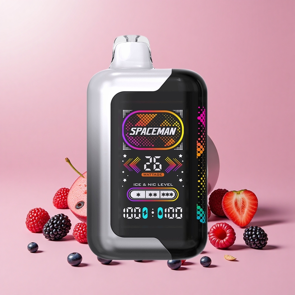 SMOK SPACEMAN SP40000 2Száj 1000mAh 20ml Feketeribizli-Málna