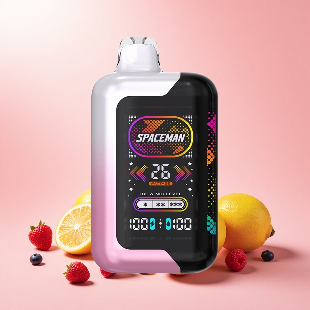 SMOK SPACEMAN SP40000 2Száj 20ml 1000mAh Rózsaszín Limonádé
