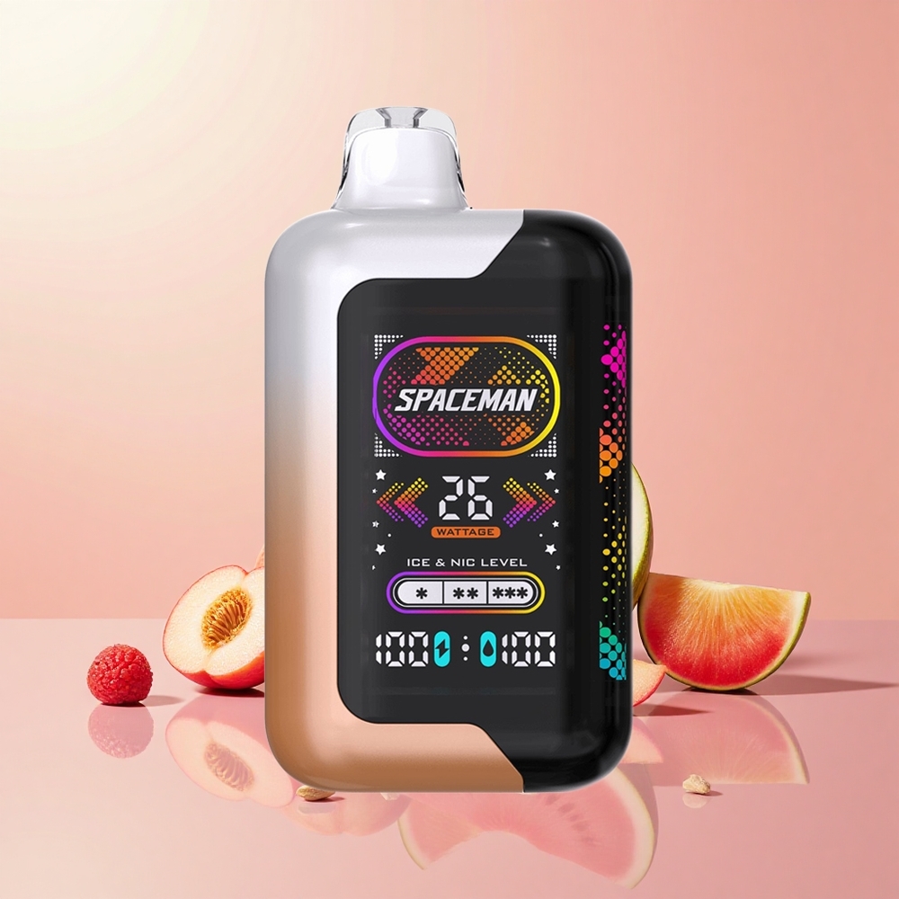 SMOK SPACEMAN SP40000 Dupla 20ml 50mg Édes Barack Dinnye