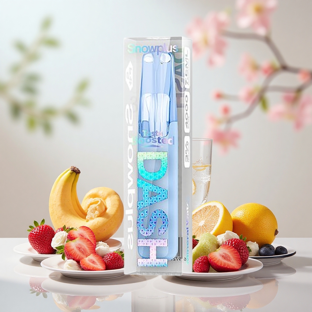 Snowplus Dash 4000 Puff Elszívható Eszköz 530 mAh 7,5 ml Ásványvíz