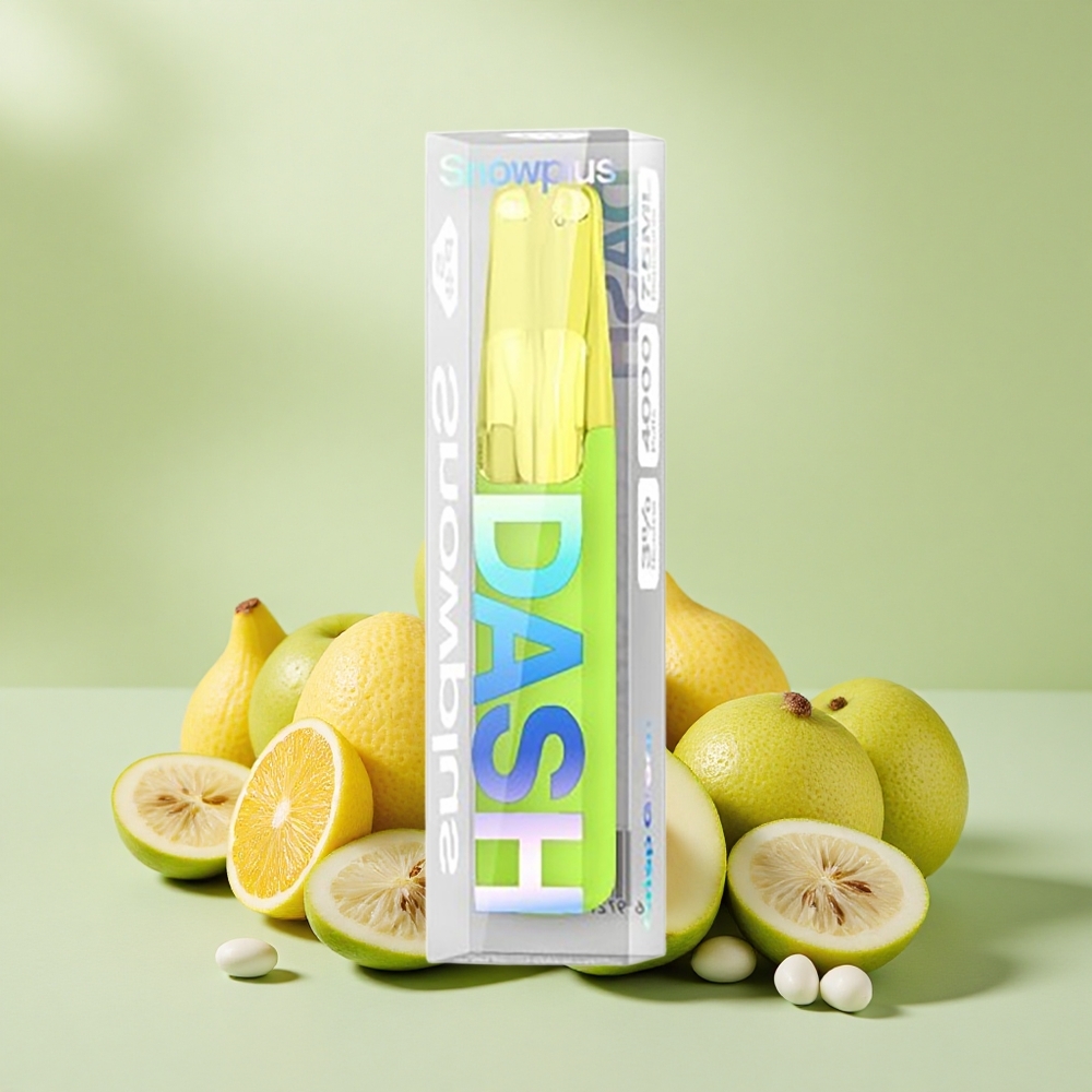 Snowplus Dash 4000 Puff Kerámia Atomizáló 530mAh Friss Zöld