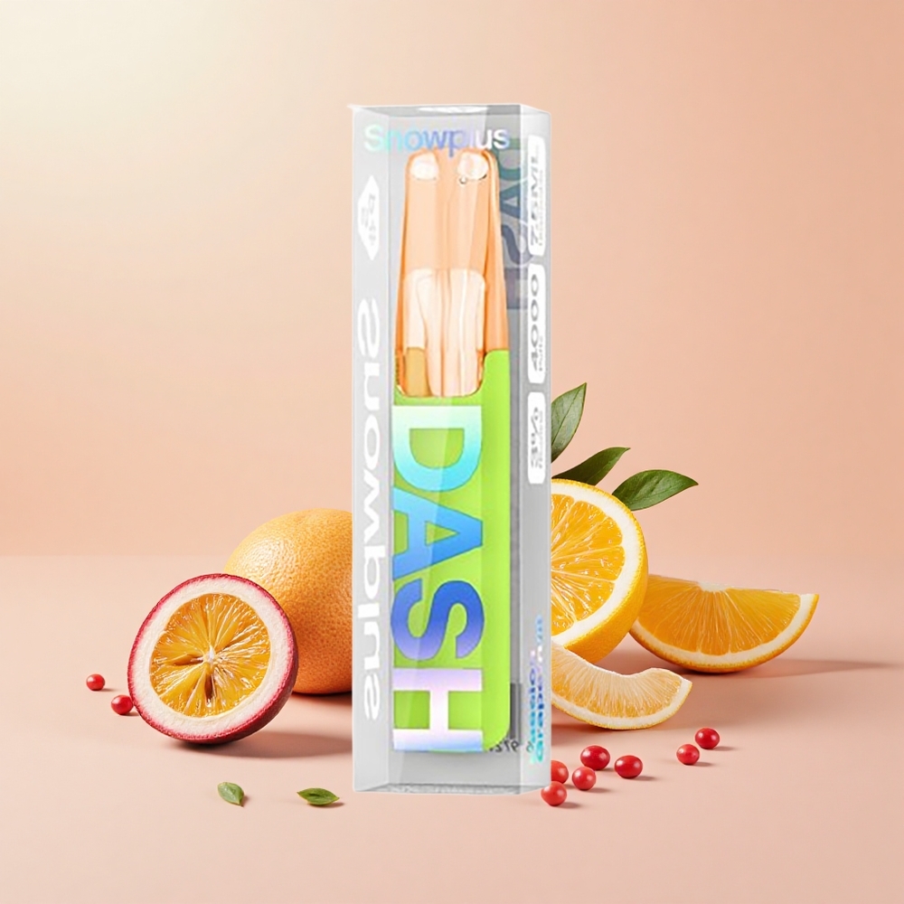 Snowplus Dash 4000 Puffs Kerámia 530mAh Szenvedélyes Grépfrút