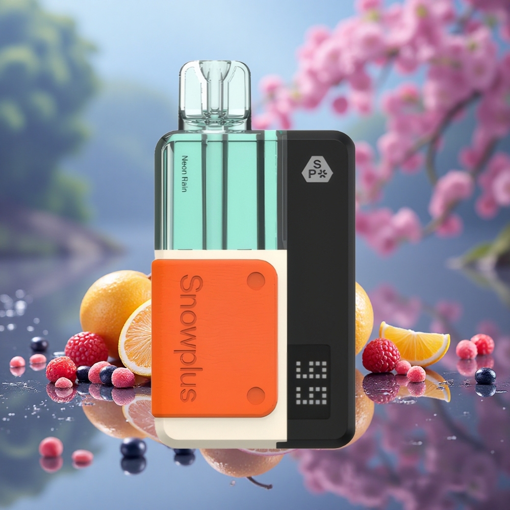 Snowplus Swift 15000 Puff Újratölthető Akkumulátor + 2+10ml Tartály Neon Eső