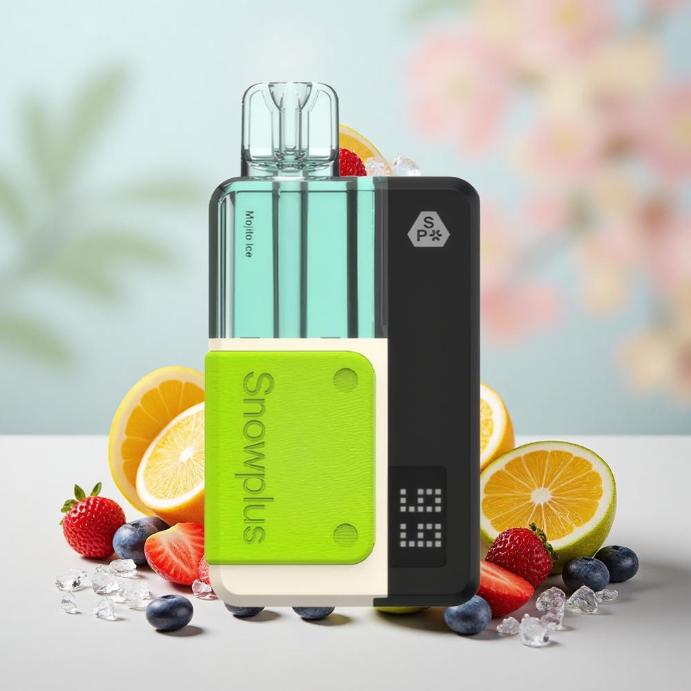 Snowplus Swift 15000 Puffok Dupla Mesh Akku 2+10ml Mojito Jég